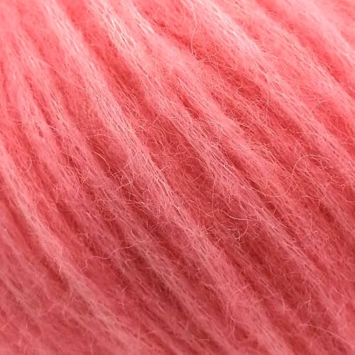 Aran/Kammgarn, Alpaka, Merinowolle und Polyamid-Mischgewebe, geblasenes Garn, 50 g, Alpaca Cloud 085 Pampero Pink Aran/Kammgarn, Alpaka, Merinowolle und Polyamid-Mischgewebe, geblasenes Garn, 50 g, Alpaca Cloud 085 Pampero Pink von Laughing Hens