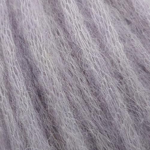 Aran/Kammgarn, Alpaka, Merinowolle und Polyamid-Mischgewebe, geblasenes Garn, 50 g, Alpaca Cloud 089 Cumulus Lilac Aran/Kammgarn, Alpaka, Merinowolle und Polyamid-Mischgewebe, geblasenes Garn, 50 g, Alpaca Cloud 089 Cumulus Lilac von Laughing Hens