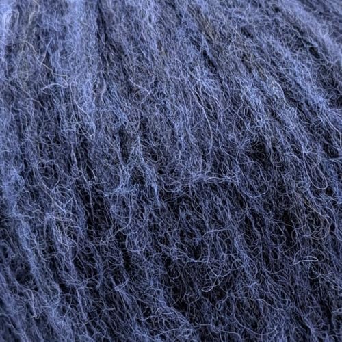 Aran/Kammgarn, Alpaka, Merinowolle und Polyamid-Mischgewebe, geblasenes Garn, 50 g, Alpaca Cloud 105 Mitternachtsblau Aran/Kammgarn, Alpaka, Merinowolle und Polyamid-Mischgewebe, geblasenes Garn, 50 g, Alpaca Cloud 105 Mitternachtsblau von Laughing Hens