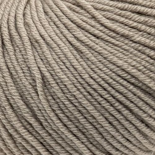 Doppelstrickgewicht (DK), 100 % Superwash feine Merinowolle, Strick- und Häkelgarn, reine Merinowolle, DK 3303 Nerz von Laughing Hens