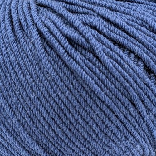 Doppelstrickgewicht (DK), 100% Superwash feine Merinowolle Strick- und Häkelgarn - Reine Merino DK 3331 Harbour Blue von Laughing Hens