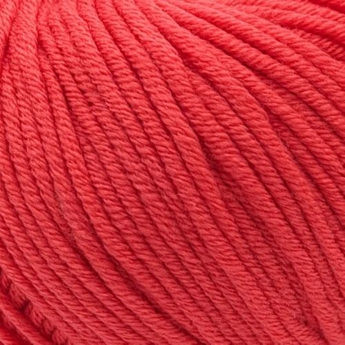 Kammgarn/Aran-Weight 100% Superwash feine Merinowolle Strick- und Häkelgarn, mulesingfrei, 50g - Reine Merino Aran 3678 Geranium Red Kammgarn/Aran-Weight 100% Superwash feine Merinowolle Strick- und Häkelgarn, mulesingfrei, 50g - Reine Merino Aran 3678 Geranium Red von Laughing Hens