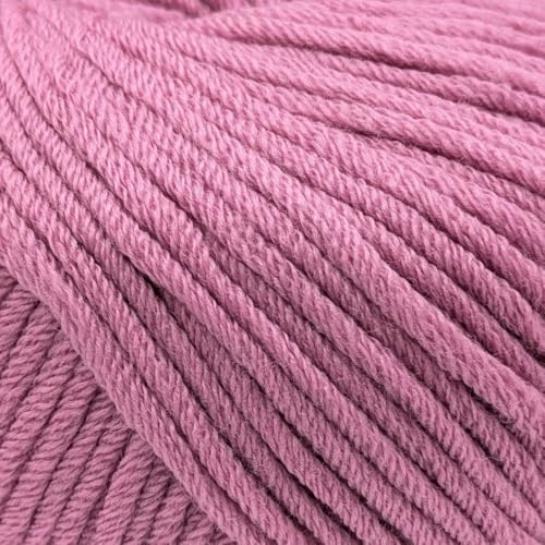 Kammgarn / Aran-Weight 100% Superwash feine Merinowolle Strick- und Häkelgarn, mulesingfrei, 50g - Purely Merino Aran 3683 Crushed Violet Kammgarn / Aran-Weight 100% Superwash feine Merinowolle Strick- und Häkelgarn, mulesingfrei, 50g - Purely Merino Aran 3683 Crushed Violet von Laughing Hens