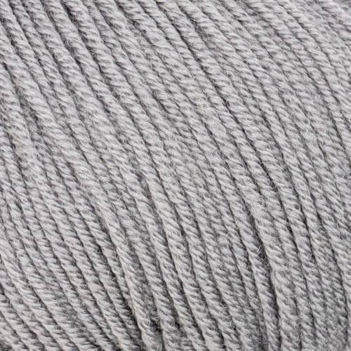 Premium 100% Mulesing-frei, Superwash Merinowolle, Sport-Weight Strick- und Häkelgarn, 50 g, Bambino Merino 302 Cygnet Grey Premium 100% Mulesing-frei, Superwash Merinowolle, Sport-Weight Strick- und Häkelgarn, 50 g, Bambino Merino 302 Cygnet Grey von Laughing Hens