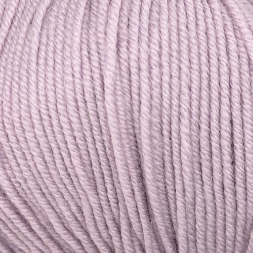 Premium 100% Mulesing-frei, Superwash Merinowolle, Sport-Weight Strick- und Häkelgarn, 50 g - Bambino Merino 349 Nymph Lilac Premium 100% Mulesing-frei, Superwash Merinowolle, Sport-Weight Strick- und Häkelgarn, 50 g - Bambino Merino 349 Nymph Lilac von Laughing Hens