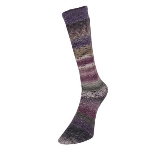 Super Sock 20 Festival Superwash 4-lagiges Sockengarn, Wolle und Nylon, mehrfarbig, Wolle und Nylon, 100 g von Laughing Hens