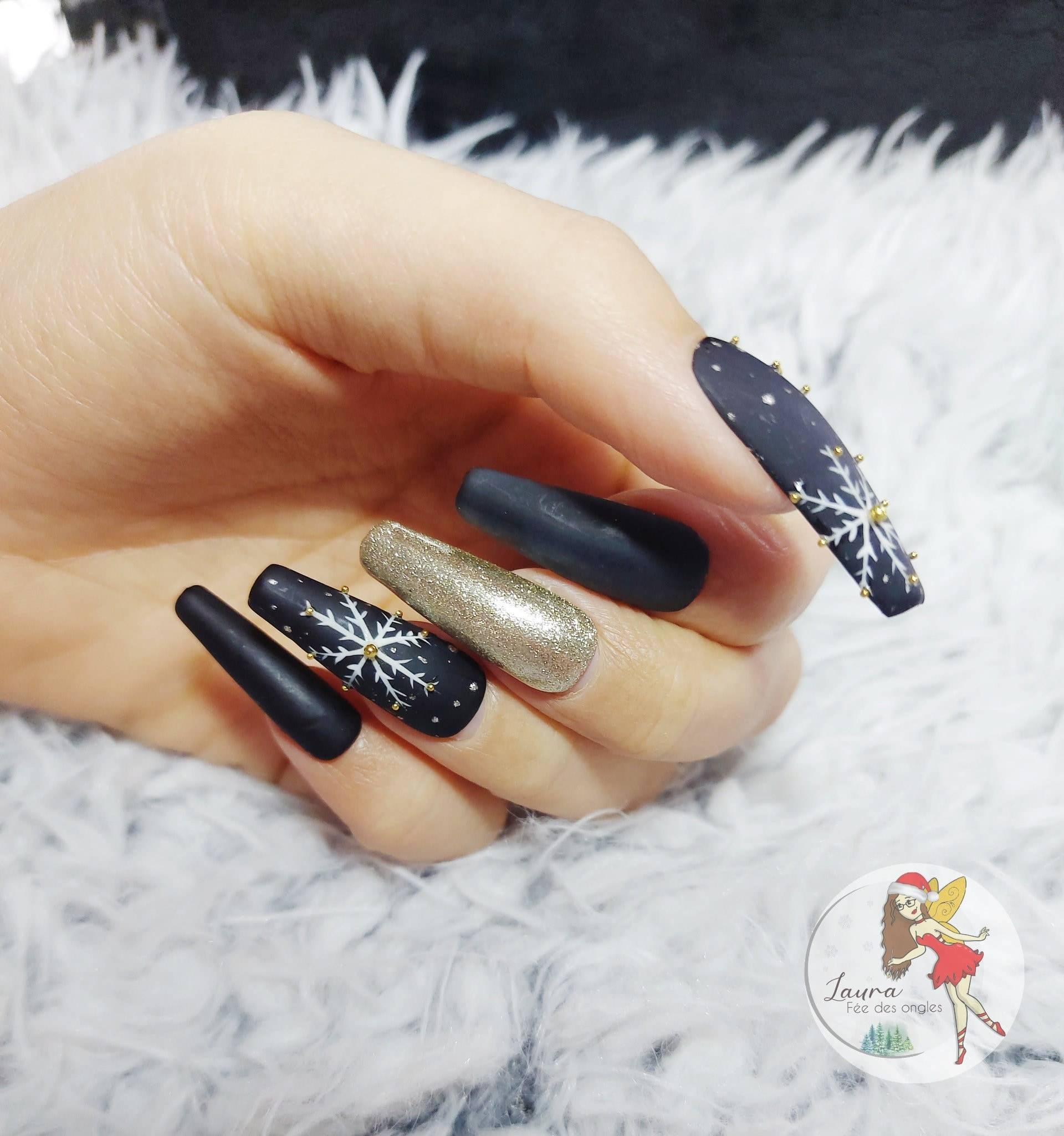 Wiederverwendbare Individuelle Kunstnägel | Press On Nails, 10Er-Set, Weihnachtskollektion 2021 Wiederverwendbare Individuelle Kunstnägel | Press On Nails, 10Er-Set, Weihnachtskollektion 2021 von LauraFeeDesOngles