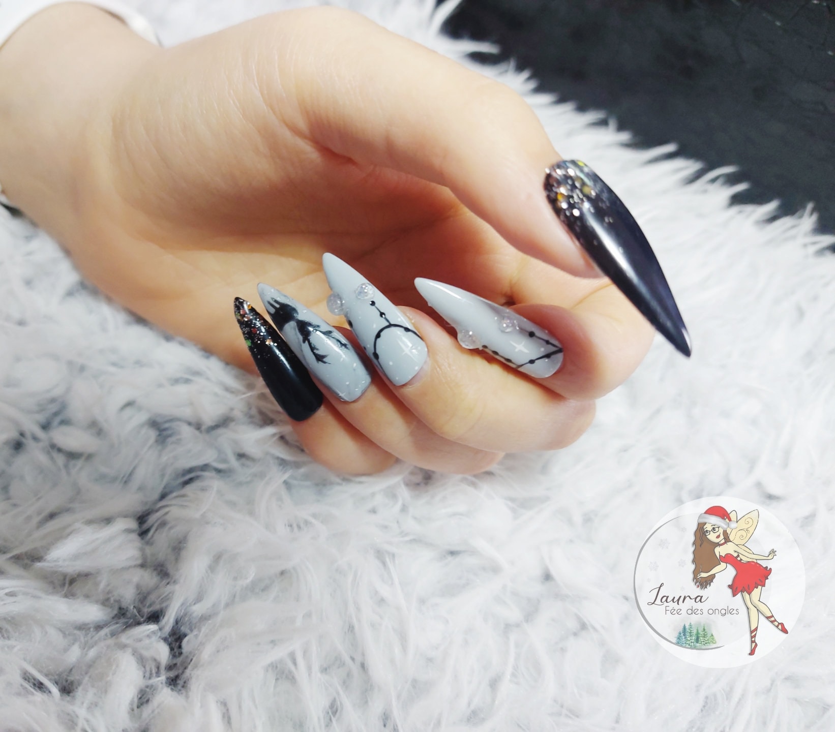 Wiederverwendbare Individuelle Kunstnägel | Press On Nails, 10Er-Set, Weihnachtskollektion 2021 Wiederverwendbare Individuelle Kunstnägel | Press On Nails, 10Er-Set, Weihnachtskollektion 2021 von LauraFeeDesOngles