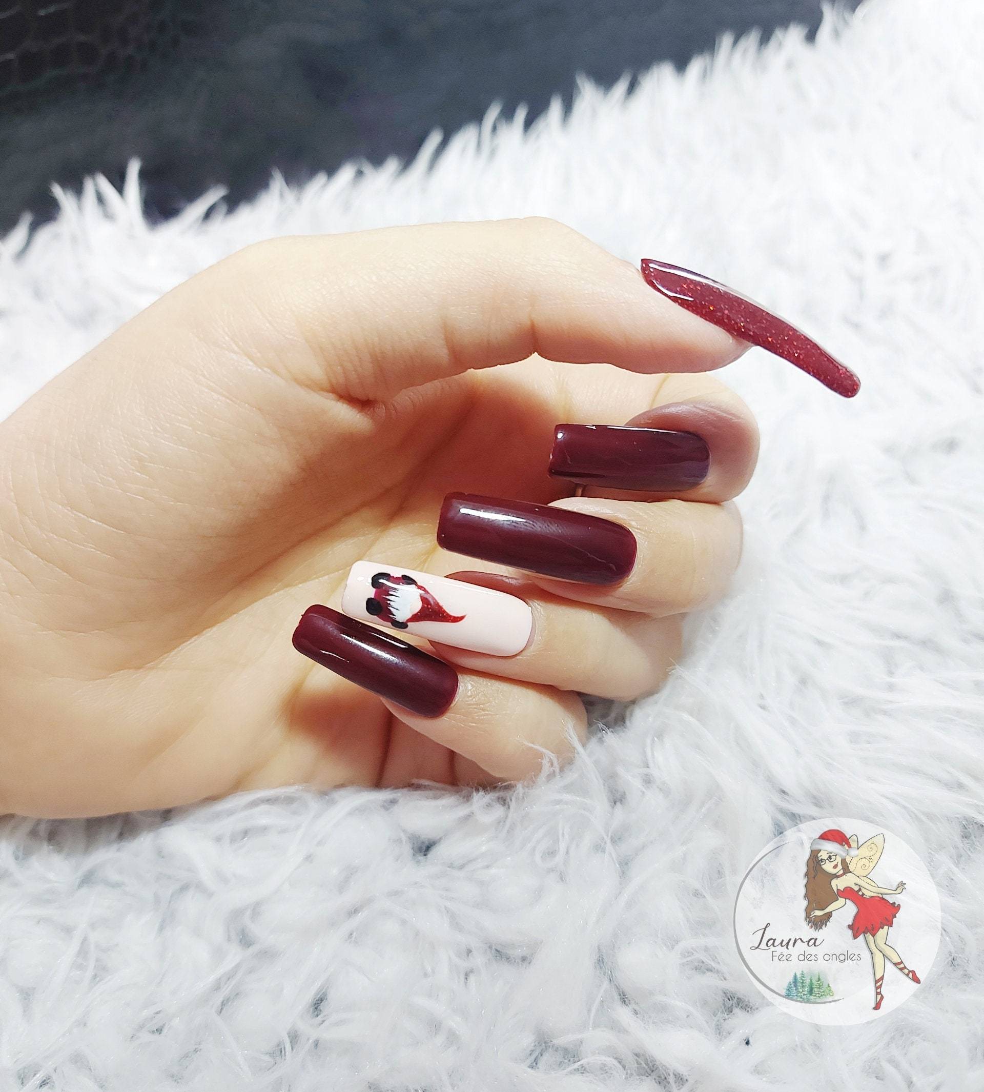 Wiederverwendbare Individuelle Kunstnägel | Press On Nails, 10Er-Set, Weihnachtskollektion 2021 Wiederverwendbare Individuelle Kunstnägel | Press On Nails, 10Er-Set, Weihnachtskollektion 2021 von LauraFeeDesOngles