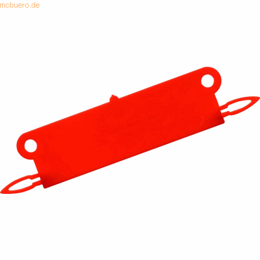 Laurel Abheftstreifen XXL 80mm Kunststoff VE=100 Stück rot Laurel Abheftstreifen XXL 80mm Kunststoff VE=100 Stück rot von Laurel