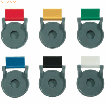 Laurel Binderklip Mix verschiedene Größen VE=12 Stück farbig sortiert von Laurel