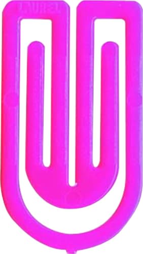 Laurel Büroklammern King Klip 32mm VE=30 Stück pink von Laurel