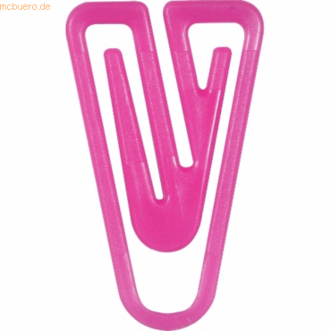Laurel Büroklammern LaurelClip 30mm VE=250 Stück pink von Laurel