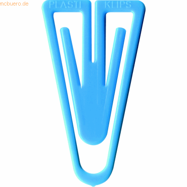 Laurel Büroklammern Plastiklips 21mm VE=1000 Stück hellblau Laurel Büroklammern Plastiklips 21mm VE=1000 Stück hellblau von Laurel