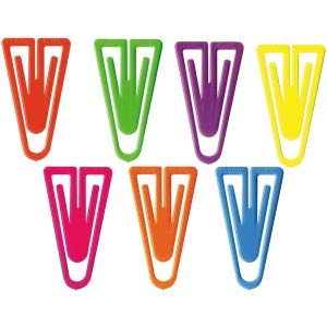 Laurel Büroklammern Plastiklips 35mm VE=1000 Stück Leuchtfarben sortiert Laurel Büroklammern Plastiklips 35mm VE=1000 Stück Leuchtfarben sortiert von Laurel