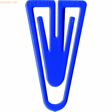Laurel Büroklammern Plastiklips 35mm VE=1000 Stück blau Laurel Büroklammern Plastiklips 35mm VE=1000 Stück blau von Laurel