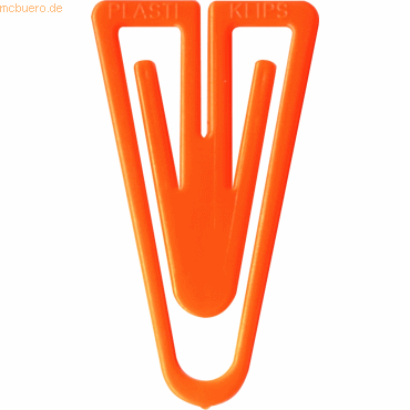 Laurel Büroklammern Plastiklips 35mm VE=1000 Stück orange Laurel Büroklammern Plastiklips 35mm VE=1000 Stück orange von Laurel