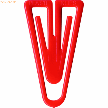 Laurel Büroklammern Plastiklips 35mm VE=1000 Stück rot Laurel Büroklammern Plastiklips 35mm VE=1000 Stück rot von Laurel