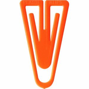 Laurel Büroklammern Plastiklips 60mm VE=100 Stück orange Laurel Büroklammern Plastiklips 60mm VE=100 Stück orange von Laurel