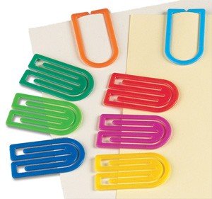 Mini Laurel King Klips Paperclips Plastic Non-Magnetisierung Colours Ref. 25948 [Pack 50] von Laurel