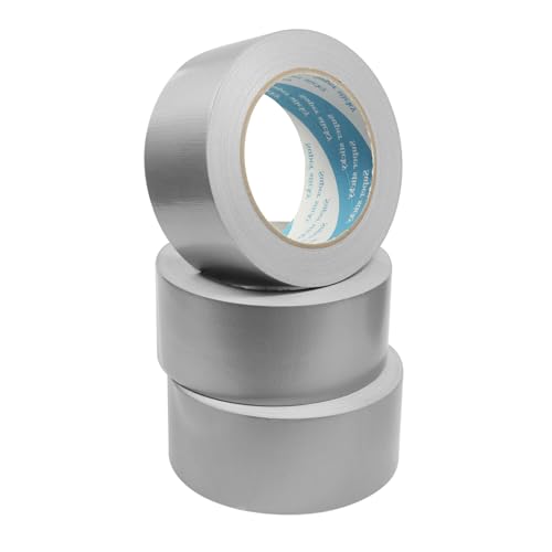 Lauyeboho 3 Rollen Mehrzweck Panzertape Silber, 27.5 m x 50 mm Gewebe Reparatur Klebeband, Wasserdichtes Reparaturband für innen & außen gewebeverstärktes Reparaturband Lauyeboho 3 Rollen Mehrzweck Panzertape Silber, 27.5 m x 50 mm Gewebe Reparatur Klebeband, Wasserdichtes Reparaturband für innen & außen gewebeverstärktes Reparaturband von Lauyeboho