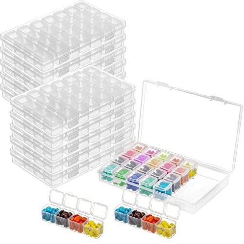 Lawei 10 Stück x 28 Fächer Diamond Painting Aufbewahrungsboxen Sortimentskästen Transparent Sortimentsbox Einstellbar Diamant Kunststoff Aufbewahrungbox für Kleinteile Nägel Perlen Schmuck Lawei 10 Stück x 28 Fächer Diamond Painting Aufbewahrungsboxen Sortimentskästen Transparent Sortimentsbox Einstellbar Diamant Kunststoff Aufbewahrungbox für Kleinteile Nägel Perlen Schmuck von Lawei