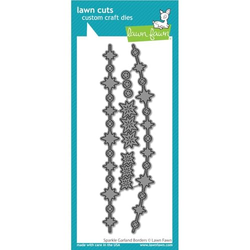 Lawn Cuts Custom Craft Die-Cut Stencils, Sparkle Garland Borders Lawn Cuts Custom Craft Die-Cut Stencils, Sparkle Garland Borders von Lawn Fawn