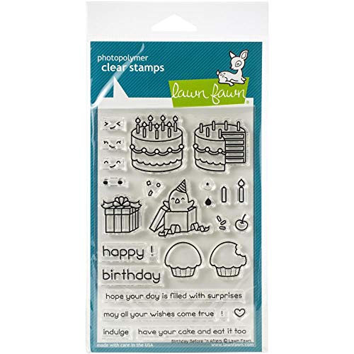 Lawn Fawn, Clear Stamp, Birthday Before 'n afters von Lawn Fawn