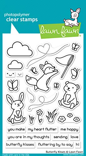 Lawn Fawn, Clear Stamp, Butterfly Kisses von Lawn Fawn