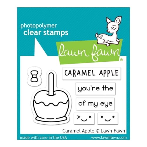 Lawn Fawn, Clear Stamp, Caramel Apple von Lawn Fawn