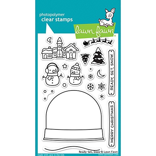 Lawn Fawn, Clear Stamp, Ready, Set, Snow von Lawn Fawn