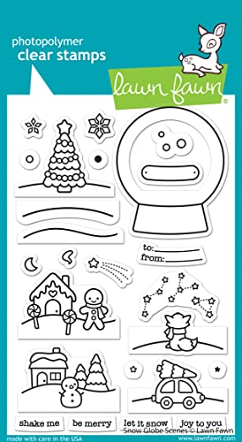 Lawn Fawn, Clear Stamp, Snow Globe Scenes von Lawn Fawn