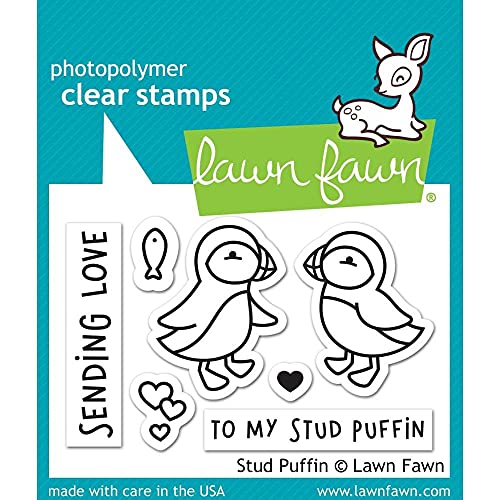 Lawn Fawn, Clear Stamp, Stud Puffin von Lawn Fawn