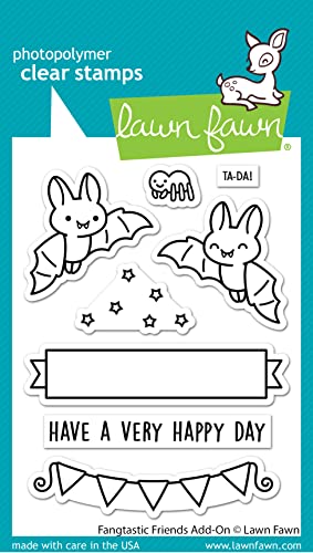 Lawn Fawn, Clear Stamp, fangtastic Friends add-on von Lawn Fawn