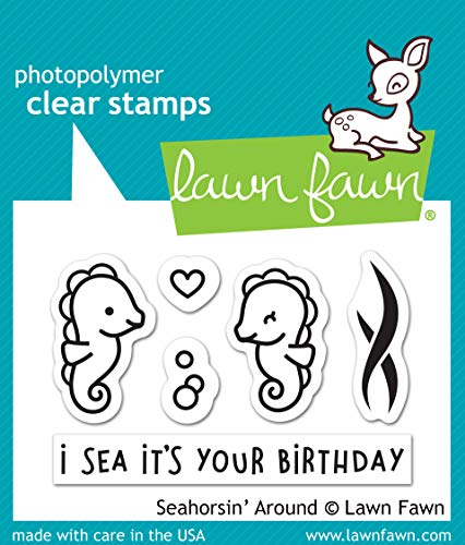 Lawn Fawn, Clear Stamp, seahorsin' Around von Lawn Fawn