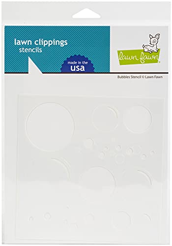 Lawn Fawn, Lawn Clippings, Bubbles Stencil von Lawn Fawn