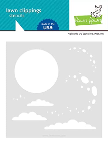 Lawn Fawn, Lawn Clippings, Nighttime Sky Stencil Lawn Fawn, Lawn Clippings, Nighttime Sky Stencil von Lawn Fawn