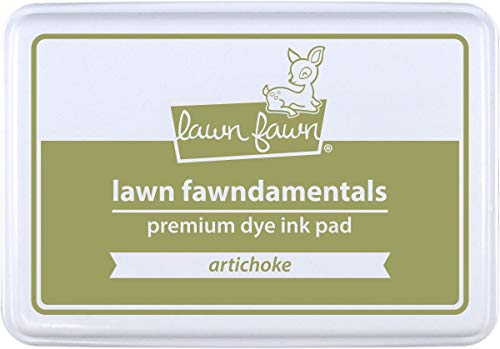 Lawn Fawn, Lawn fawndamentals, Premium dye Ink pad, 55x85mm, Artichoke von Lawn Fawn