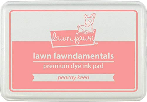 Lawn Fawn, Lawn fawndamentals, Premium dye Ink pad, 55x85mm, Peachy keen von Lawn Fawn