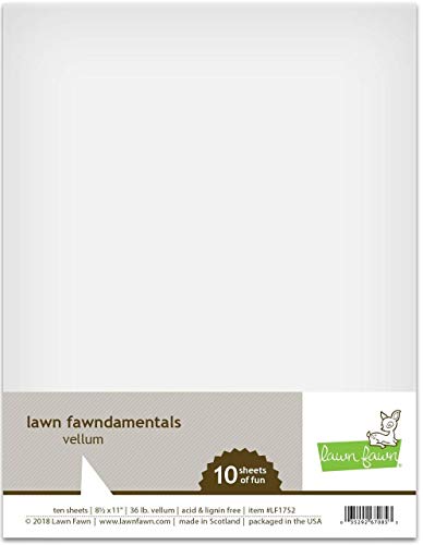 Lawn Fawn, Vellum, 10 Blatt, 8 1/2" x 11" von Lawn Fawn