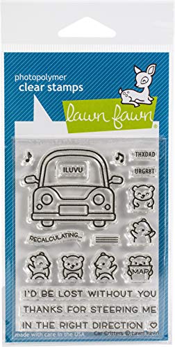 Lawn Fawn CLR Stamp CRITTR, Auto-Kritters Lawn Fawn CLR Stamp CRITTR, Auto-Kritters von Lawn Fawn