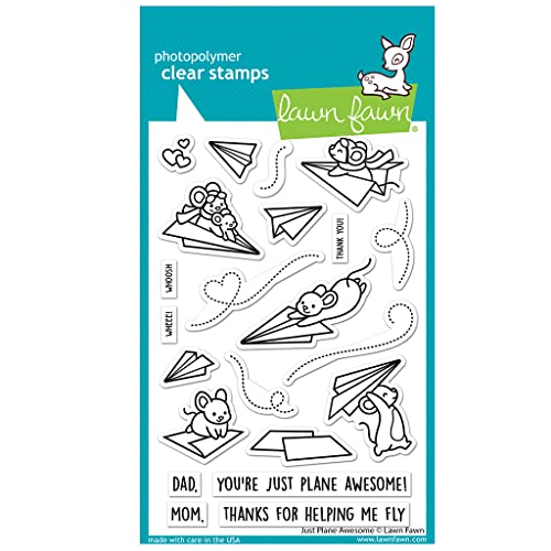 Lawn Fawn Clear Stamp Set-Just Plane Awesome Lawn Fawn Clear Stamp Set-Just Plane Awesome von Lawn Fawn