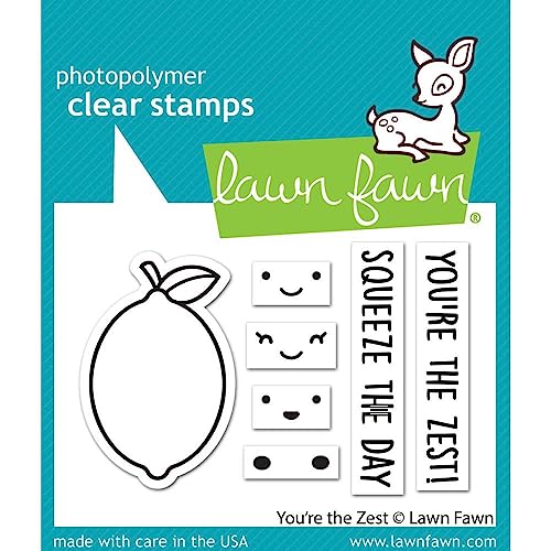 Lawn Fawn Clear Stamps 3"X2"-You're The Zest Lawn Fawn Clear Stamps 3"X2"-You're The Zest von Lawn Fawn