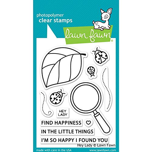 Lawn Fawn Clear Stamps 3"X4"-Hey Lady von Lawn Fawn
