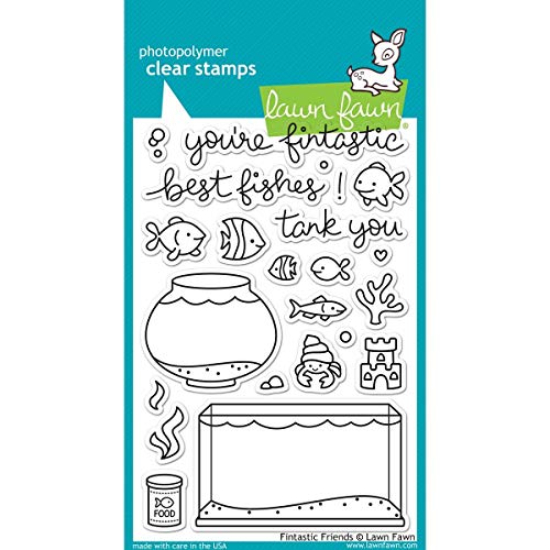 Lawn Fawn Clear Stamps - LF891 Fintastic Friends by Lawn Fawn von Lawn Fawn