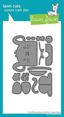 Lawn Fawn Kleine Geschenkbox Maus Add-on Stanzformen (LF3809) von Lawn Fawn