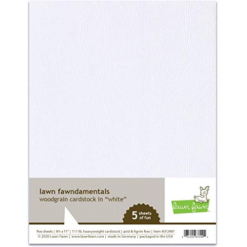 Lawn Fawn LF2481 Woodgrain Cardstock - White Lawn Fawndamentals Lawn Fawn LF2481 Woodgrain Cardstock - White Lawn Fawndamentals von Lawn Fawn