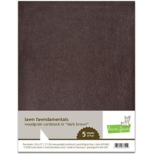 Lawn Fawn LF2483 Woodgrain Cardstock - Dark Brown Lawn Fawndamentals Lawn Fawn LF2483 Woodgrain Cardstock - Dark Brown Lawn Fawndamentals von Lawn Fawn