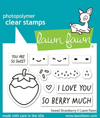 Lawn Fawn LF3602 Stempel-Set Sweet Strawberry 2 x 3 transparent Lawn Fawn LF3602 Stempel-Set Sweet Strawberry 2 x 3 transparent von Lawn Fawn