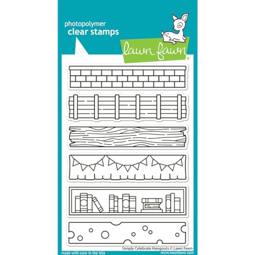 Lawn Fawn LF3719 Simply Celebrate Hangouts Stempel-Set, 10 x 15 cm, transparent Lawn Fawn LF3719 Simply Celebrate Hangouts Stempel-Set, 10 x 15 cm, transparent von Lawn Fawn